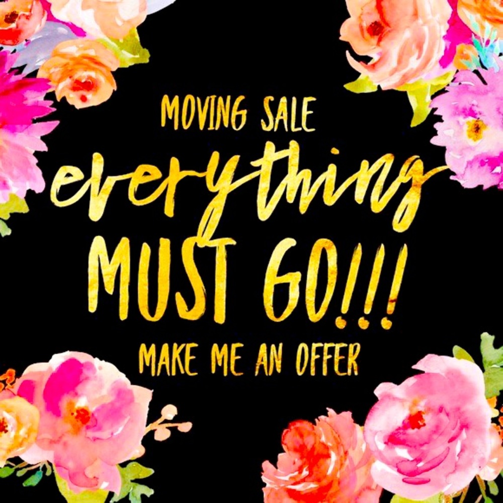 If you see something you like in my closet, make me an offer!